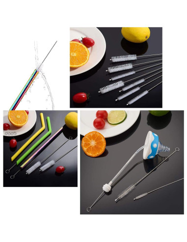 Cepillo Limpiador de Tubos Desin 25,4 cm Juego de 10