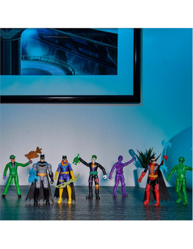Figuras de acción Batman y Robin 10 cm con accesorios