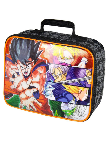 Caja de Almuerzo Bioworld Dragon Ball Z 5 Personajes 24.1x19.1cm Caja de Almuerzo Bioworld Dragon Ball Z 5 Personajes 24.1x19.1cm