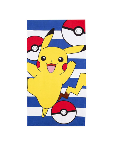 Toalla de Playa The Northwest Pikachu 76x152 cm Suave y Absorbente