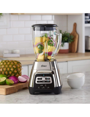 Mezclador Oster Texture Select 1.25L Níquel y Negro 800W