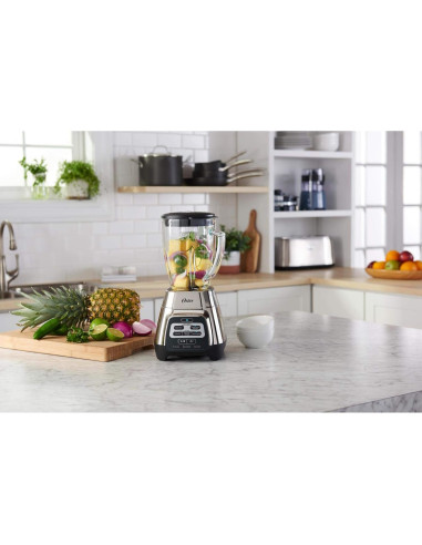 Mezclador Oster Texture Select 1.25L Níquel y Negro 800W