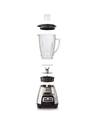 Mezclador Oster Texture Select 1.25L Níquel y Negro 800W