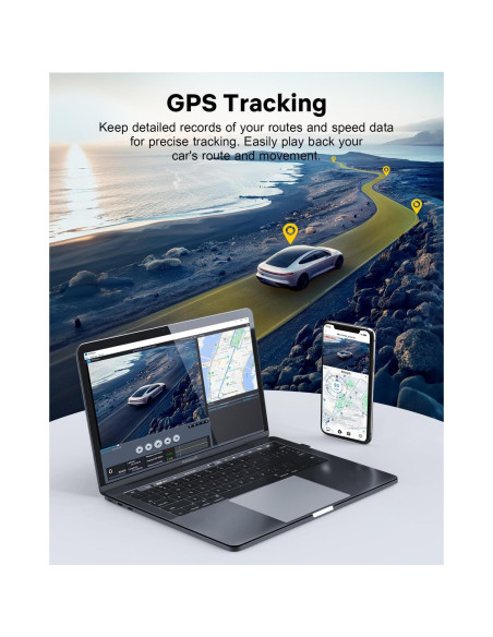 Cámara de tablero GKU D700 4K+1080P con GPS y WiFi 5GHz Cámara de tablero GKU D700 4K+1080P con GPS y WiFi 5GHz