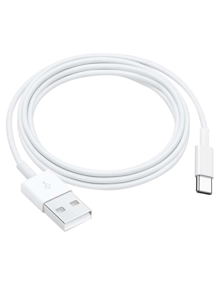 Cable Carplay USB A a C para iPhone 15 16 - 1 m Blanco Cable Carplay USB A a C para iPhone 15 16 - 1 m Blanco
