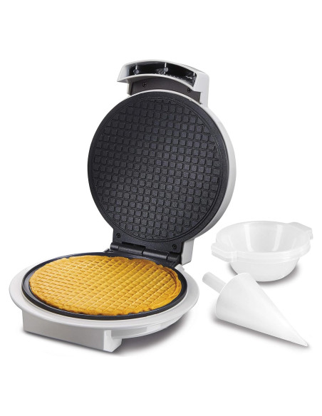 Fabricante de Conos de Waffle Proctor Silex 800W Antiadherente Fabricante de Conos de Waffle Proctor Silex 800W Antiadherente