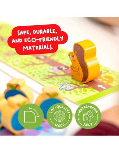 Juego Cooperativo Nene Toys Ardilla - Mesa Educativa 2-4 Años