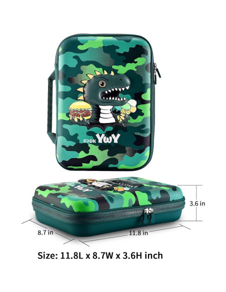 Juego de Bolsa de Almuerzo Dinosaurio BDBKYWY 4 Piezas Aislada Juego de Bolsa de Almuerzo Dinosaurio BDBKYWY 4 Piezas Aislada