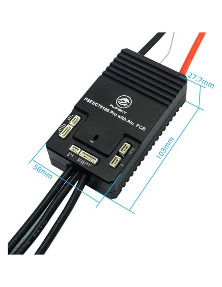 Controlador de Velocidad FLIPSKY 75100 Pro para Patineta Eléctrica Controlador de Velocidad FLIPSKY 75100 Pro para Patineta Eléctrica