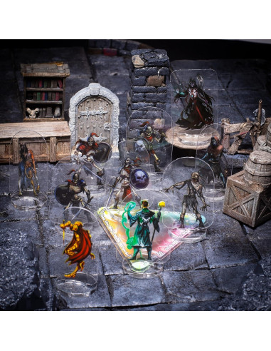Miniaturas Plásticas Arcknight 62 Figuras para DND y Rol