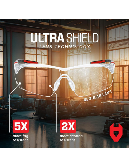 Gafas de Seguridad NoCry EyeArmor+ Anti-Niebla UV Gafas de Seguridad NoCry EyeArmor+ Anti-Niebla UV