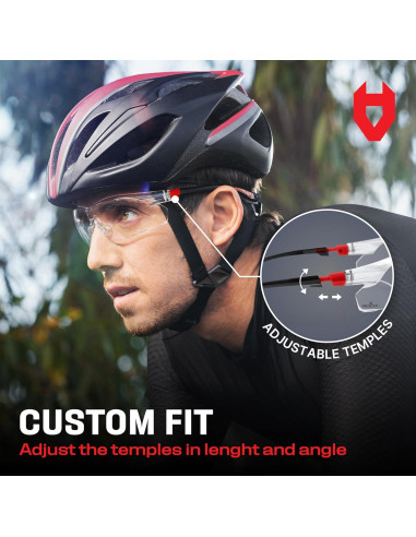 Gafas de Seguridad NoCry EyeArmor+ Anti-Niebla UV