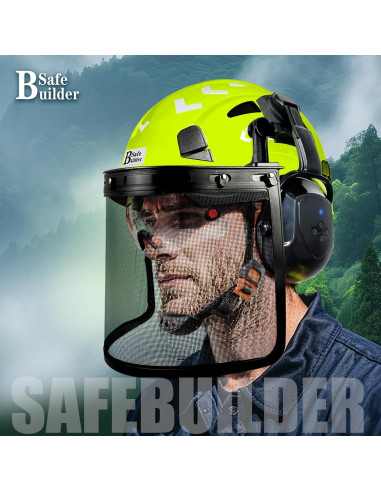 Auriculares Bluetooth SAFEBUILDER EM-C919B-E NRR 28dB Ajustables
