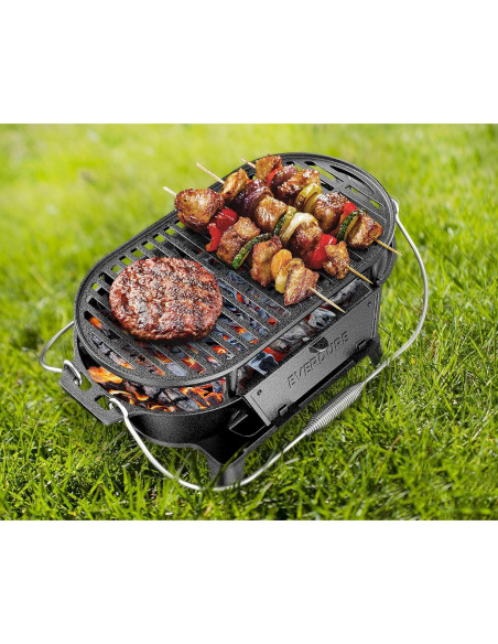 Parrilla Portátil Everdure de Hierro Fundido 10,99 kg Parrilla Portátil Everdure de Hierro Fundido 10,99 kg