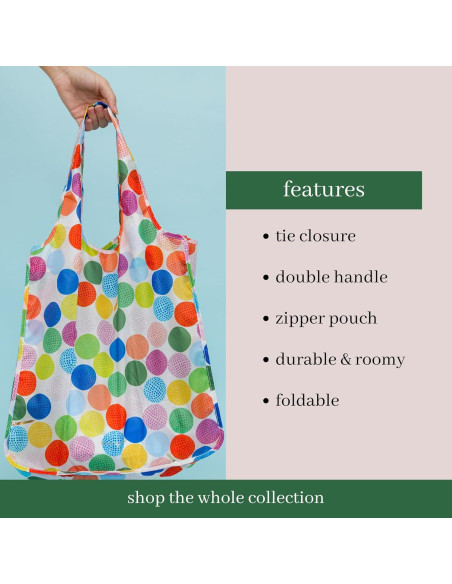 Bolsa de Compras Reutilizable Kate Spade Mini Golf Bolsa de Compras Reutilizable Kate Spade Mini Golf