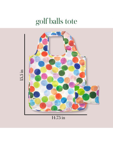 Bolsa de Compras Reutilizable Kate Spade Mini Golf