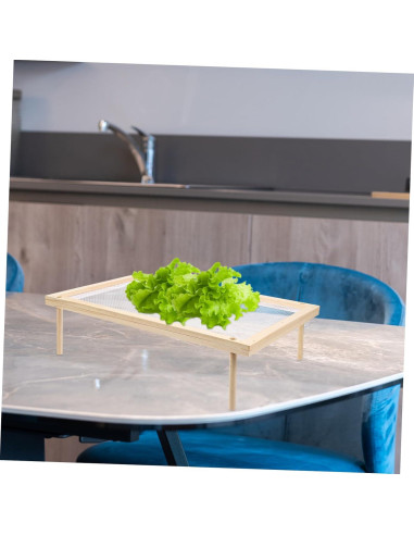 Soporte de Secado de Fideos STOBAZA 39x24.5cm Plegable