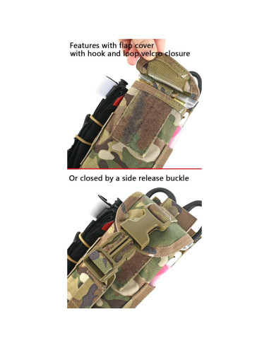 IFAK Pouch SABADO MOLLE Compacto para Primeros Auxilios