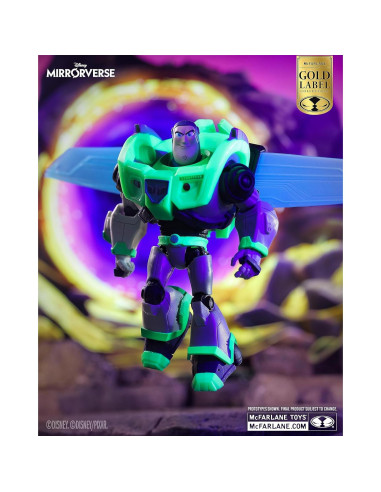 Figura de acción Buzz Lightyear McFarlane 18 cm Glow in Dark
