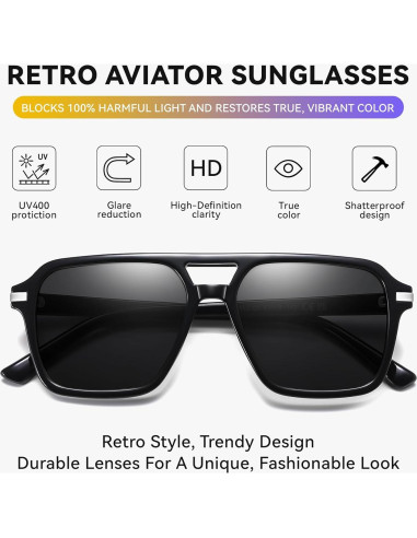 Gafas de Visión Nocturna HAOLOTA Antideslumbrantes UV400