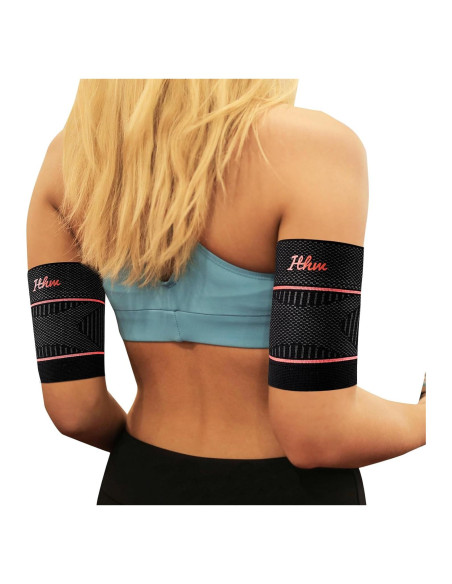 Manga de Compresión ITHW para Bíceps Azul - Soporte Tendinitis Manga de Compresión ITHW para Bíceps Azul - Soporte Tendinitis