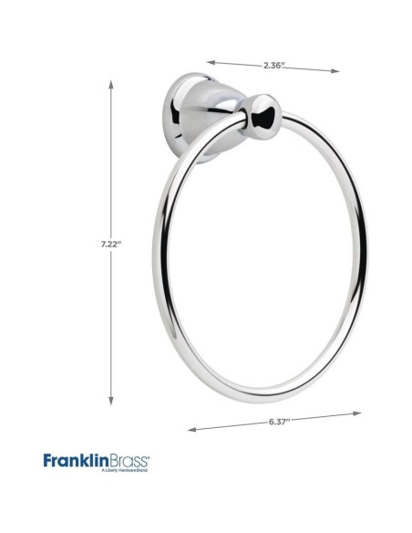 Conjunto de baño Franklin Brass Kinla 3 piezas cromo pulido Conjunto de baño Franklin Brass Kinla 3 piezas cromo pulido