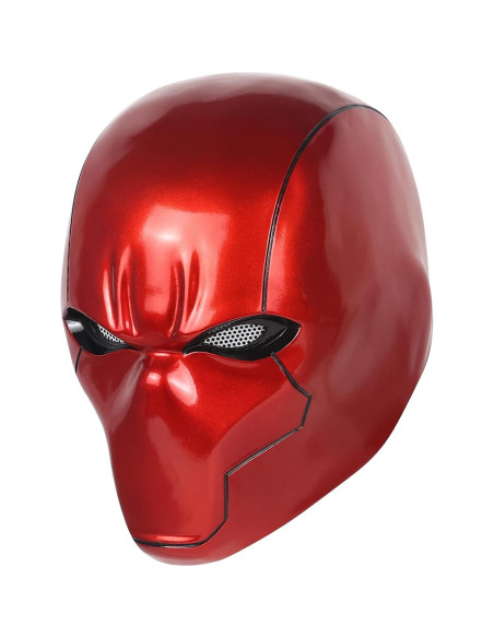 Casco Red Hood Metálico Deluxe Cosplay Unisex Adulto Casco Red Hood Metálico Deluxe Cosplay Unisex Adulto