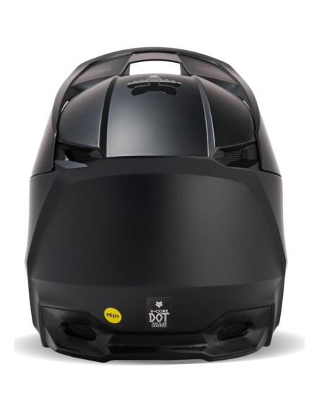 Casco de Motocross Fox Racing V CORE Negro Mate Pequeño Casco de Motocross Fox Racing V CORE Negro Mate Pequeño