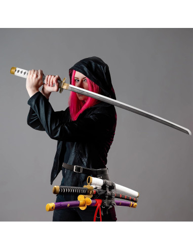 Set de 3 Props de Cosplay Zoro 101.84 cm Kaoudt