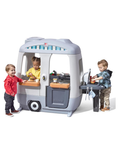 Casa de Juegos Step2 Aventura Camper 52 Accesorios 91x157 cm