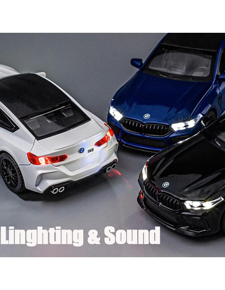 Coche de Juguete BMW M8 ERBADIHAGO 1:32 Luz y Sonido Coche de Juguete BMW M8 ERBADIHAGO 1:32 Luz y Sonido