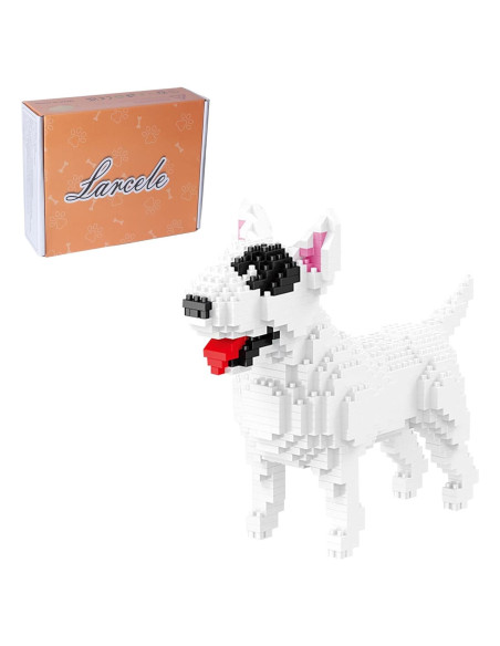 Conjunto de Bloques de Construcción Larcele 797 Piezas Bull Terrier Conjunto de Bloques de Construcción Larcele 797 Piezas Bull Terrier