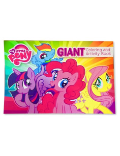 Libro Gigante para Colorear Mi Pequeño Pony Bendon 24 Hojas