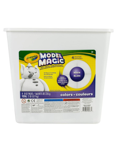 Crayola Model Magic 0.91kg Blanco - Arcilla No Tóxica