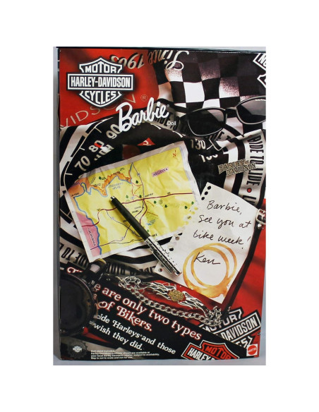 Muñeca Barbie Harley-Davidson Edición Coleccionista 1999 Muñeca Barbie Harley-Davidson Edición Coleccionista 1999
