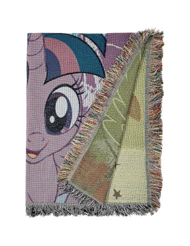 Manta decorativa My Little Pony La amistad espera 121x152 cm