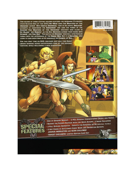 He-Man y los Masters del Universo Vol.2 DVD 3 Discos He-Man y los Masters del Universo Vol.2 DVD 3 Discos