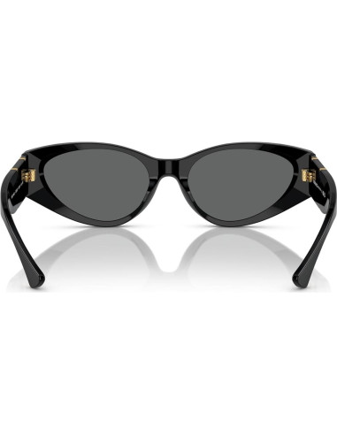 Gafas de sol Versace Mujer Marco Negro Lentes Grises 55mm