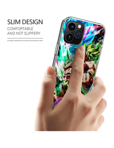 Funda de teléfono Genérico Transparente Compatible con iPhone 15-6