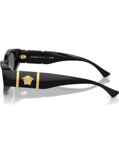 Gafas de sol Versace Mujer Marco Negro Lentes Grises 55mm 2