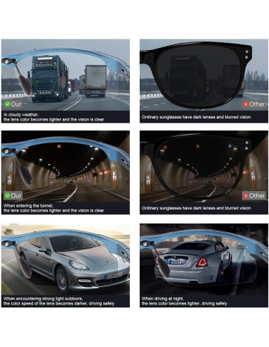 Gafas de sol YIMI fotocromáticas UV400 para deportes