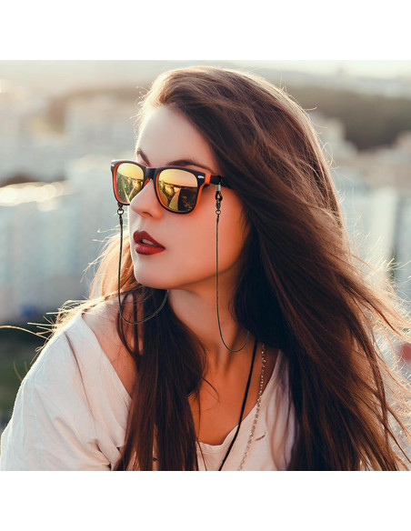 Cadena de Gafas 3 PCS Acero Inoxidable Unisex Elegante Cadena de Gafas 3 PCS Acero Inoxidable Unisex Elegante