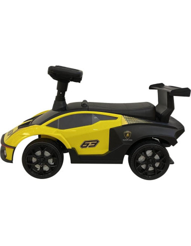 Coche de Paseo Lamborghini SCV12 - Juguete Amarillo 3 años