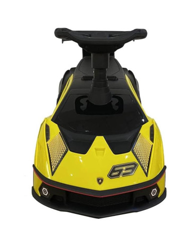 Coche de Paseo Lamborghini SCV12 - Juguete Amarillo 3 años