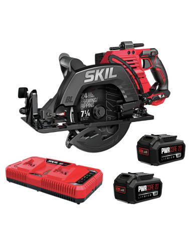 Sierra Circular SKIL PWR CORE 20 7-1/4" 40V Kit 2 Baterías