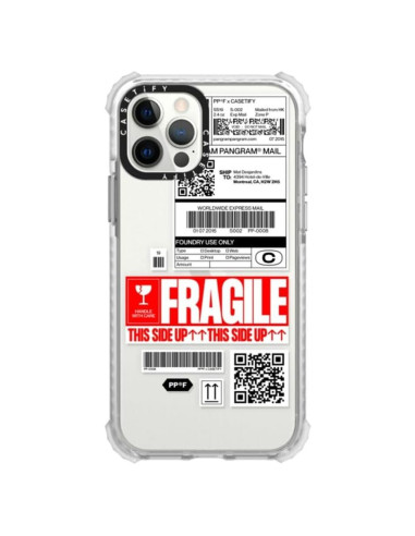 Funda CASETiFY Ultra Impact para iPhone 12/12 Pro - Claro Escarchado