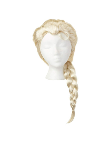 Peluca de Elsa Disney Frozen 2 50.8 cm con trenza para niña