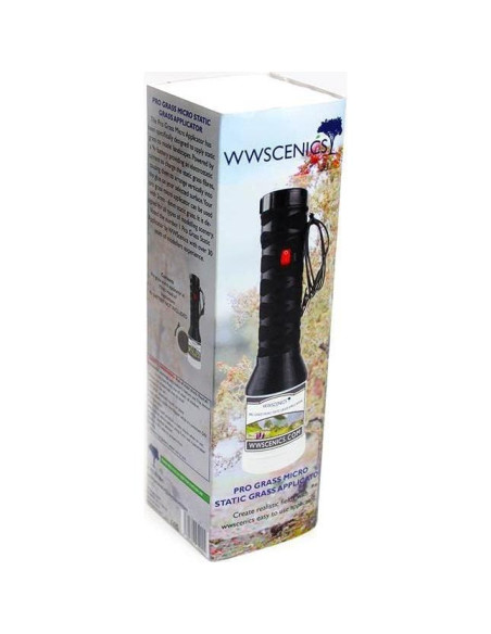 Aplicador de Hierba Estática Micro Pro War World Scenics 308g Aplicador de Hierba Estática Micro Pro War World Scenics 308g
