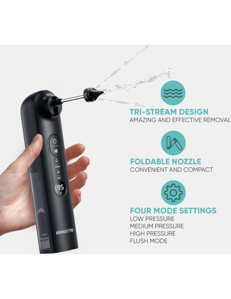 Kit de Limpieza de Oídos Eléctrico EarBrite - Irrigador Profesional Kit de Limpieza de Oídos Eléctrico EarBrite - Irrigador Profesional