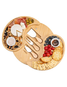 Tablero de Charcutería ZMARKRAFT Doble Capa 30 cm Beige